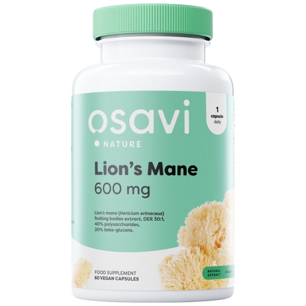 Levja griva 600 mg - 60 kapsul