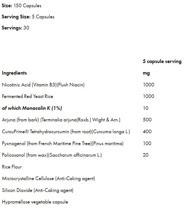 Lipid Pro+ | Podpora za holesterol - 150 kapsul