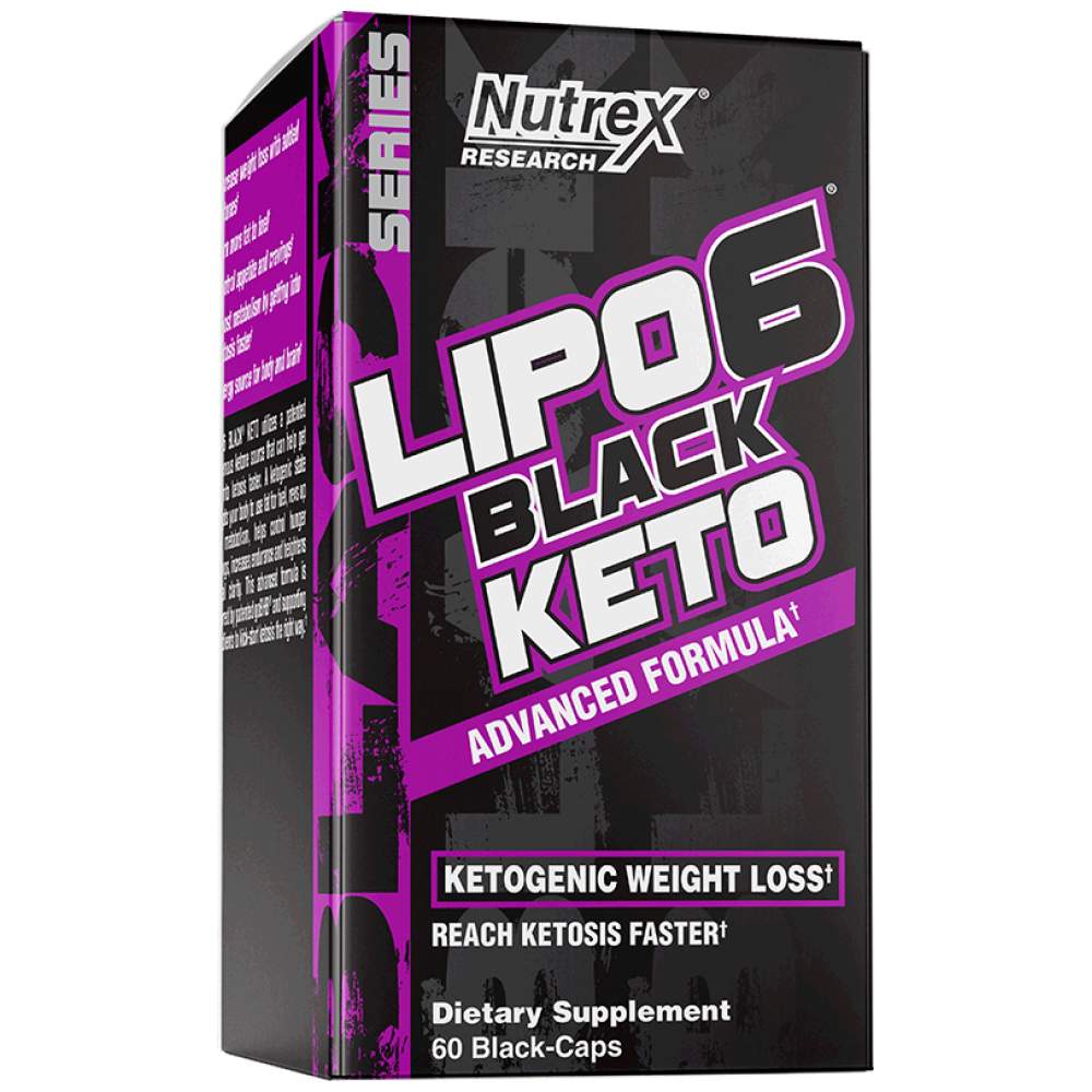 Lipo 6 črna / keto - 60 kapsul