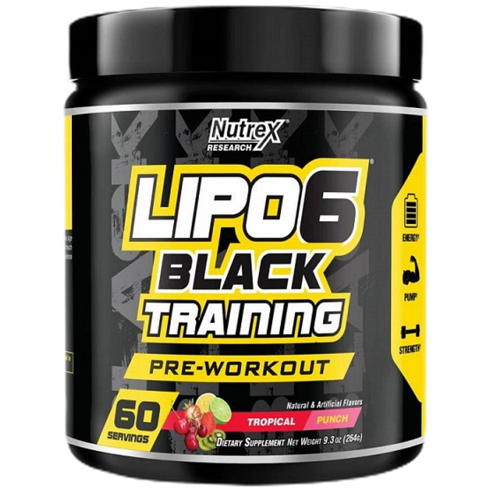 Lipo 6 črni trening / pred vadbo - 264 gramov