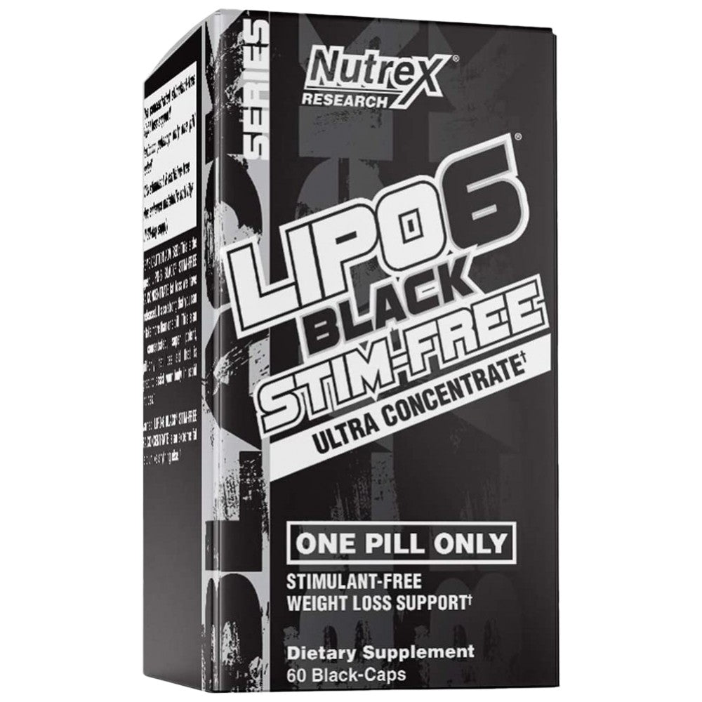 Lipo 6 Črni ultra koncentrat / brez stimu - 60 kapsul