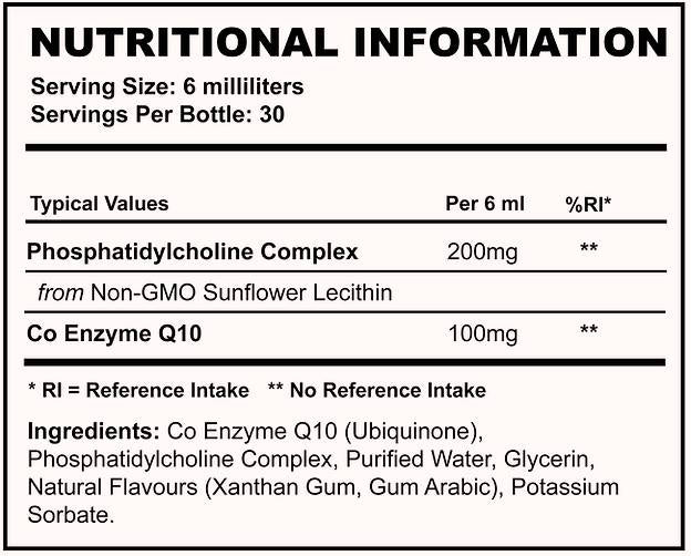 Liposomski CoQ10 100 mg 180 ml