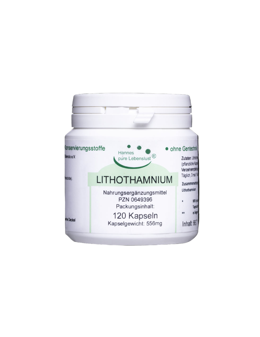 Lithothamnium - Lithothamnium (rdeče alge), 120 kapsul