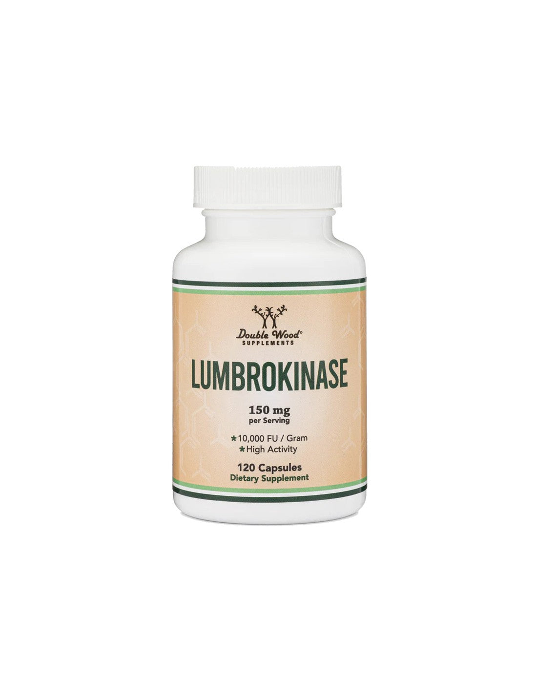 Srčno-žilni sistem, Lumbrokinaza (Lumbrokinase), 150 mg/120 kapsul <tc>Double Wood</tc>