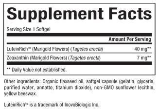 Lutein 40 mg - 60 softgelov