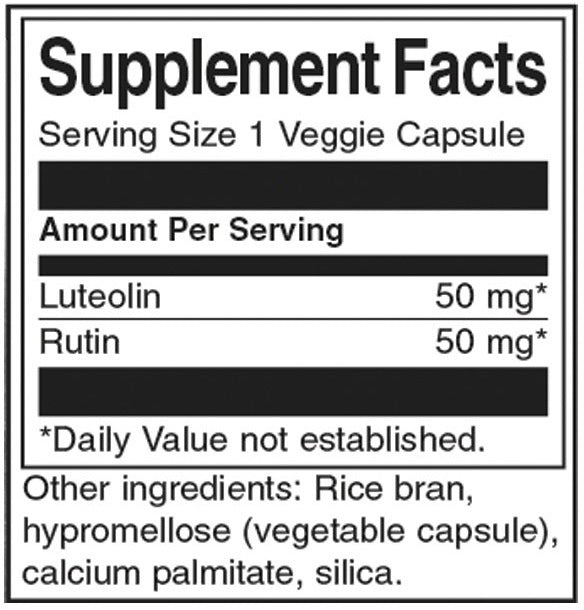 Luteolin kompleks 100 mg - 30 kapsul