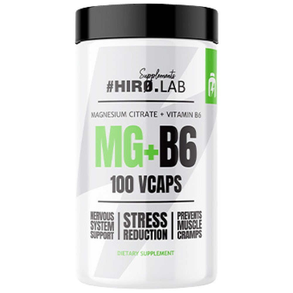 MG + B6 | Magnezijev citrat + B6 - 100 kapsul