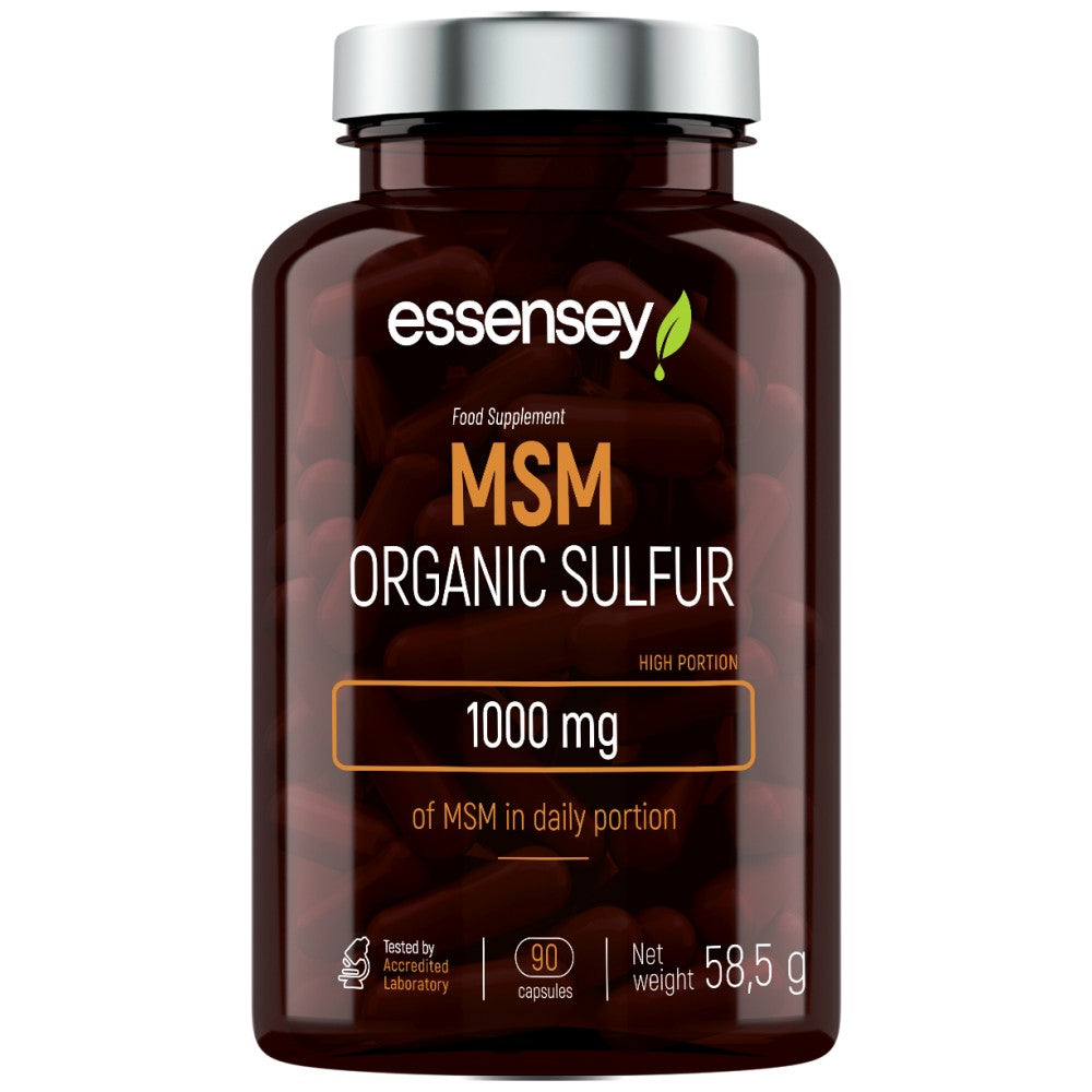 MSM Organski žveplo 500 mg - 90 kapsul