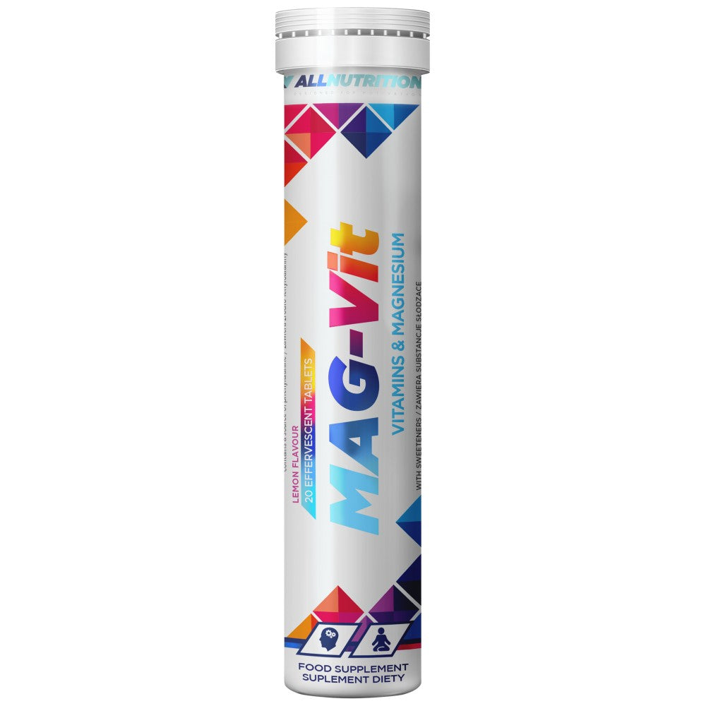 Mag-vit | Magnezij in vitamini šumeči - 20 topnih tablet