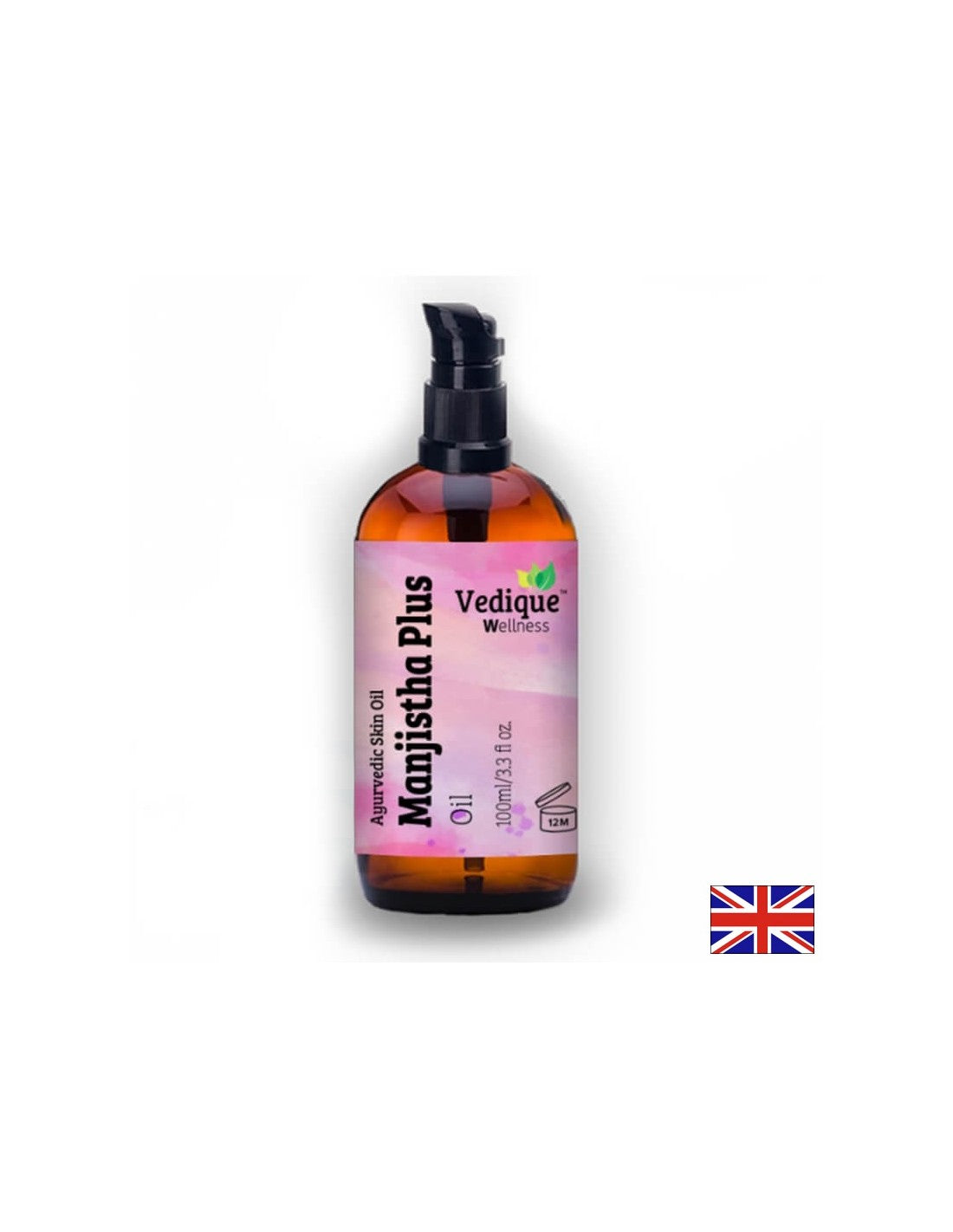 Masažno olje za obraz Manjistha Plus (Manjistha) - za akne, ekcema, luskavico, srbenje, 100 ml