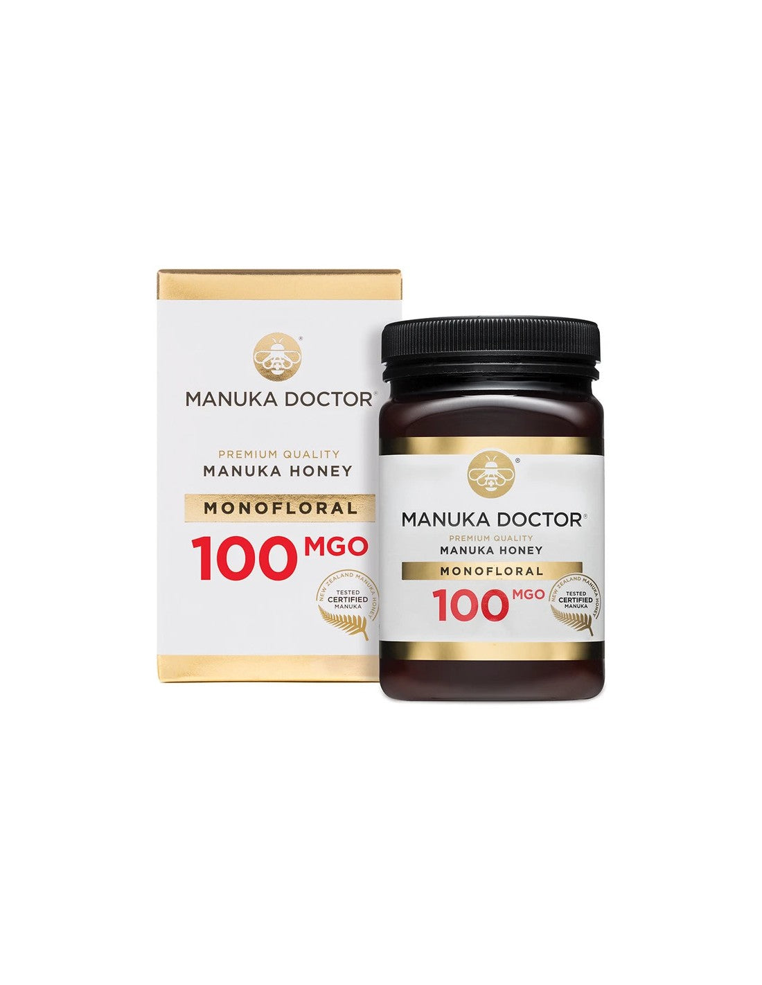Manuka Honey Monofloral MGO 100, 250 g