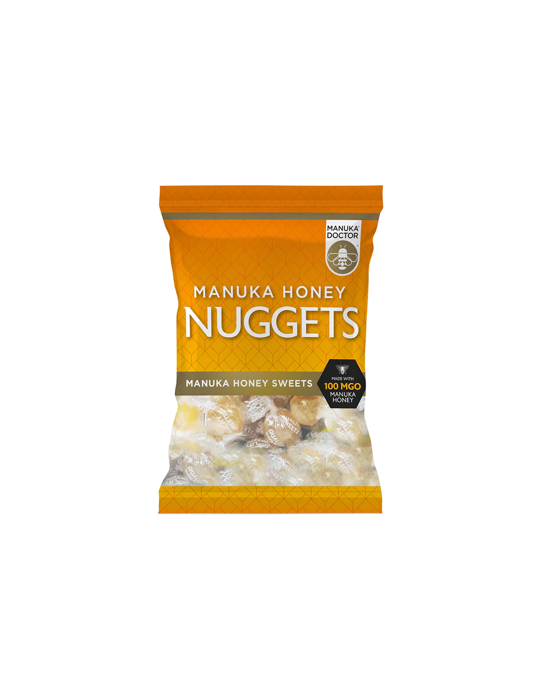 Manuka Honey Nuggets, narejen s 100 MgO Manuka Honey, 120 g