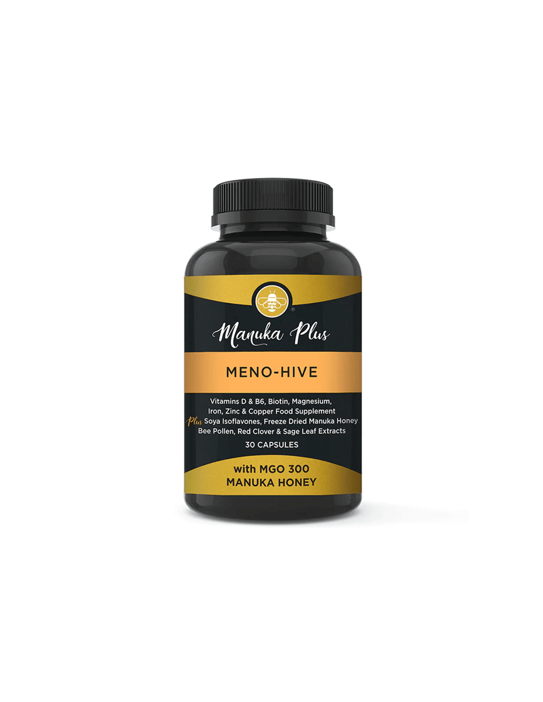 Manuka Plus Meno -HIVE z MGO 300 - Manuka Honey - Formula menopavze z Manuka Honey MGO 300, 30 kapsul