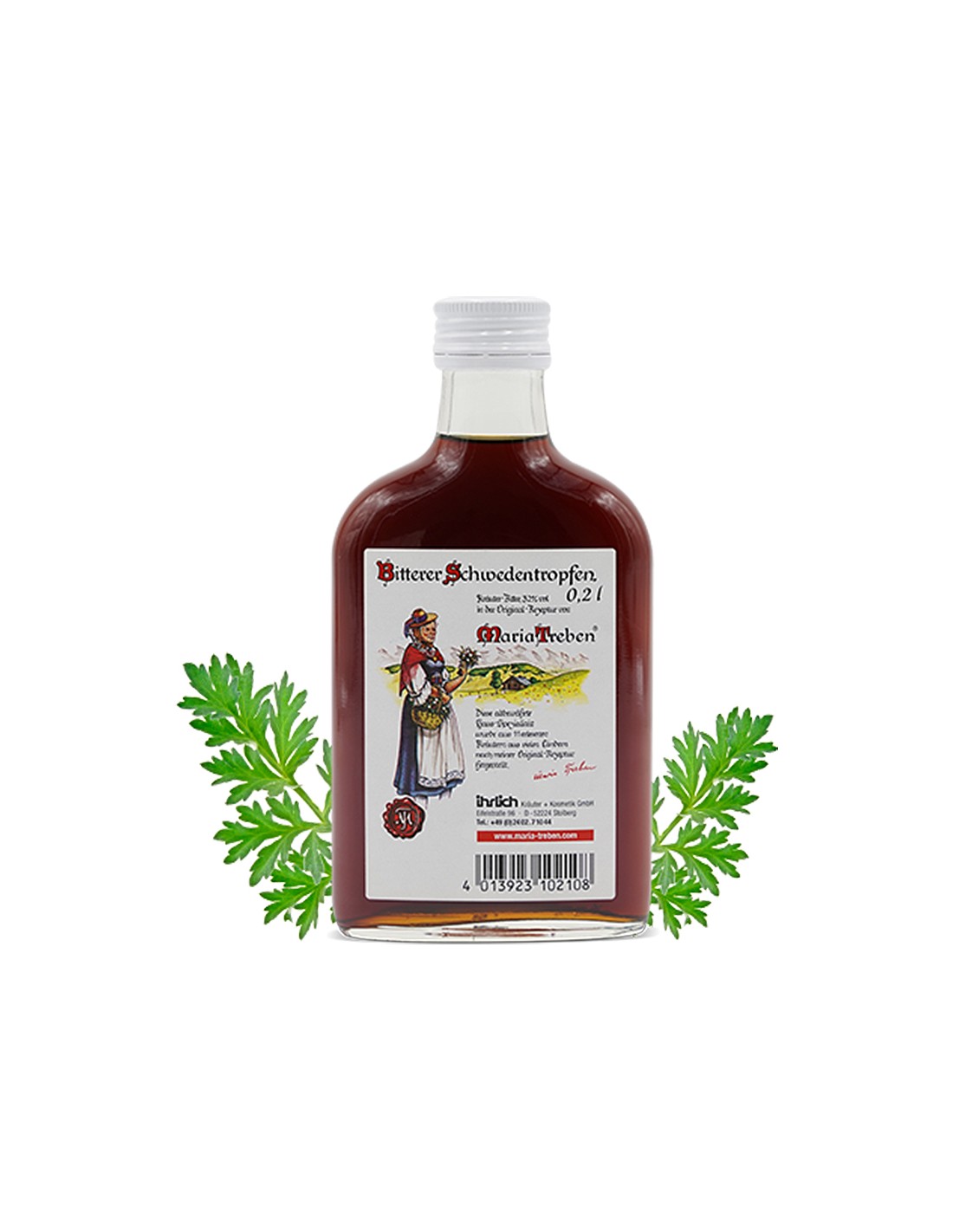 <tc>Maria Treben</tc>® Švedska grenčica - Zdravje želodca, jeter in žolčnika, 200 ml