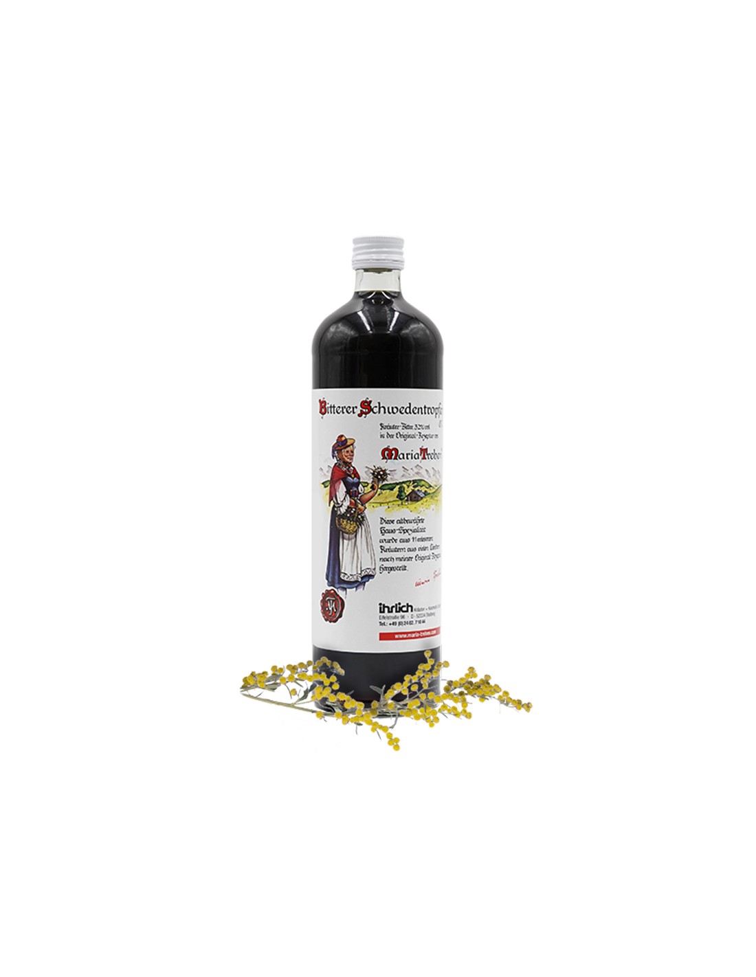 <tc>Maria Treben</tc>® Švedska grenčica - Zdravje želodca, jeter in žolčnika, 700 ml