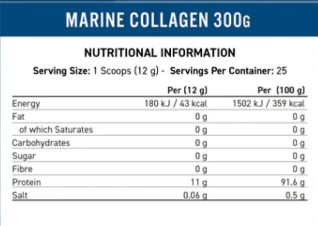 Morski kolagen v prahu - 300 gramov