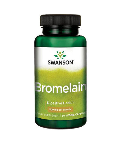 Največja trdnost Bromelain 1.200 GDU 500 mg - 60 kapsul