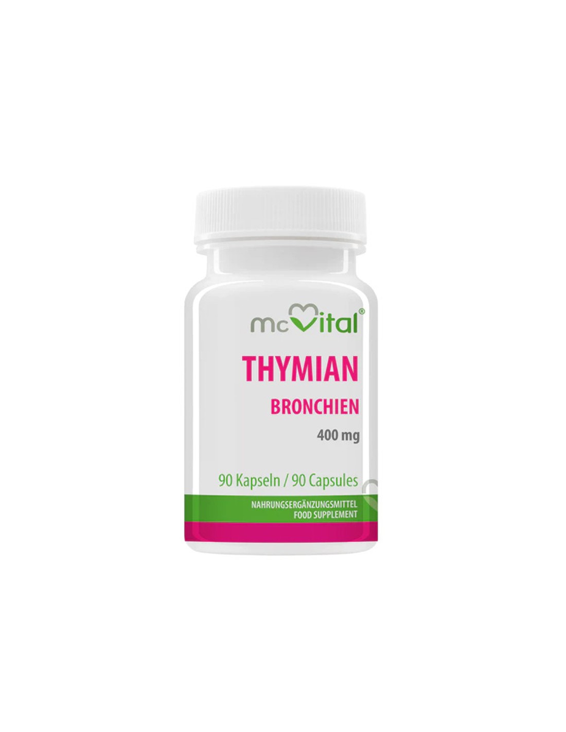 Respiratorno - timijan McVital, 400 mg x 90 kapsul