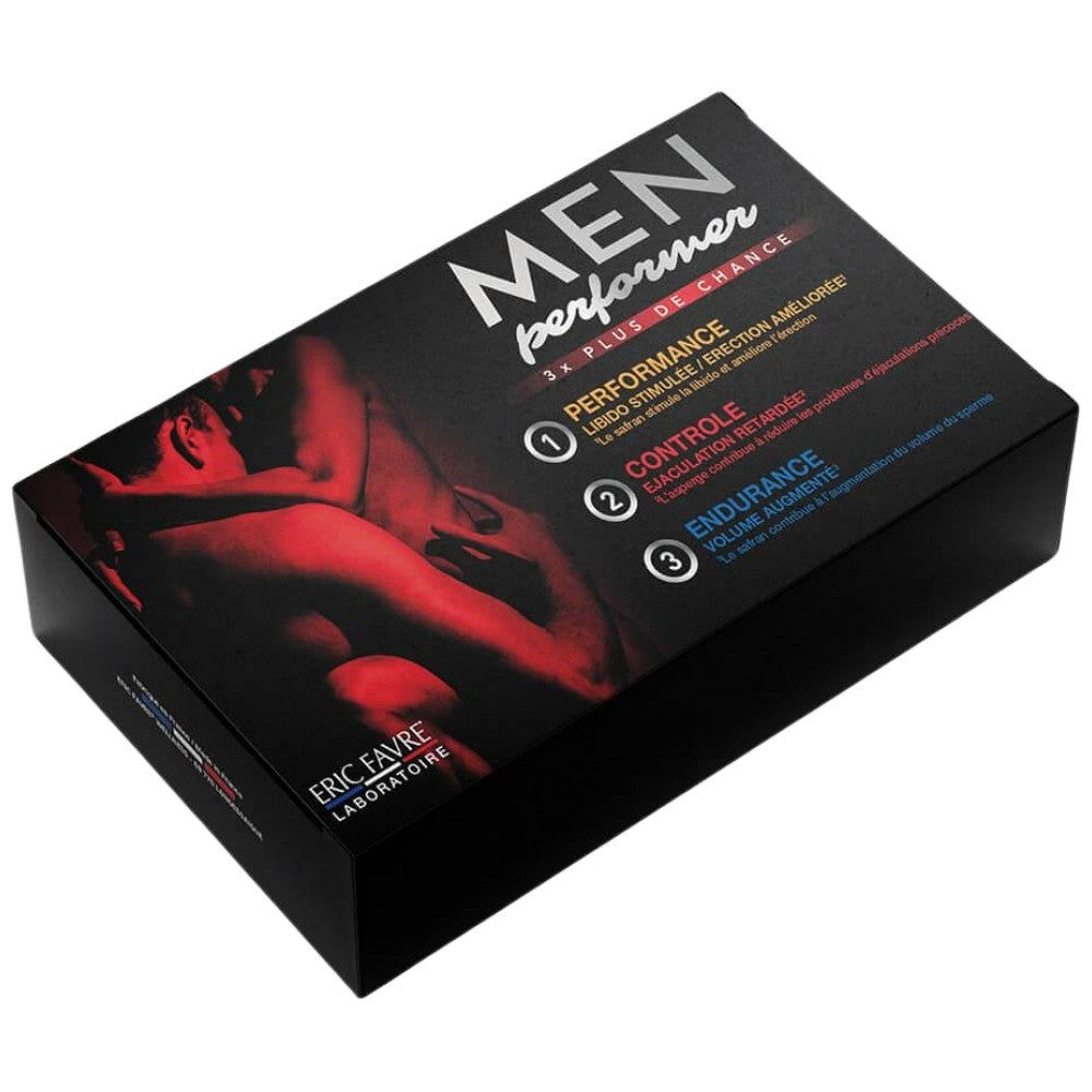 Moški izvajalec 3 v 1 | Časovni spolni nadzor + Chrono Erect + Maxi Sperm - 30 + 8 + 30 kapsul