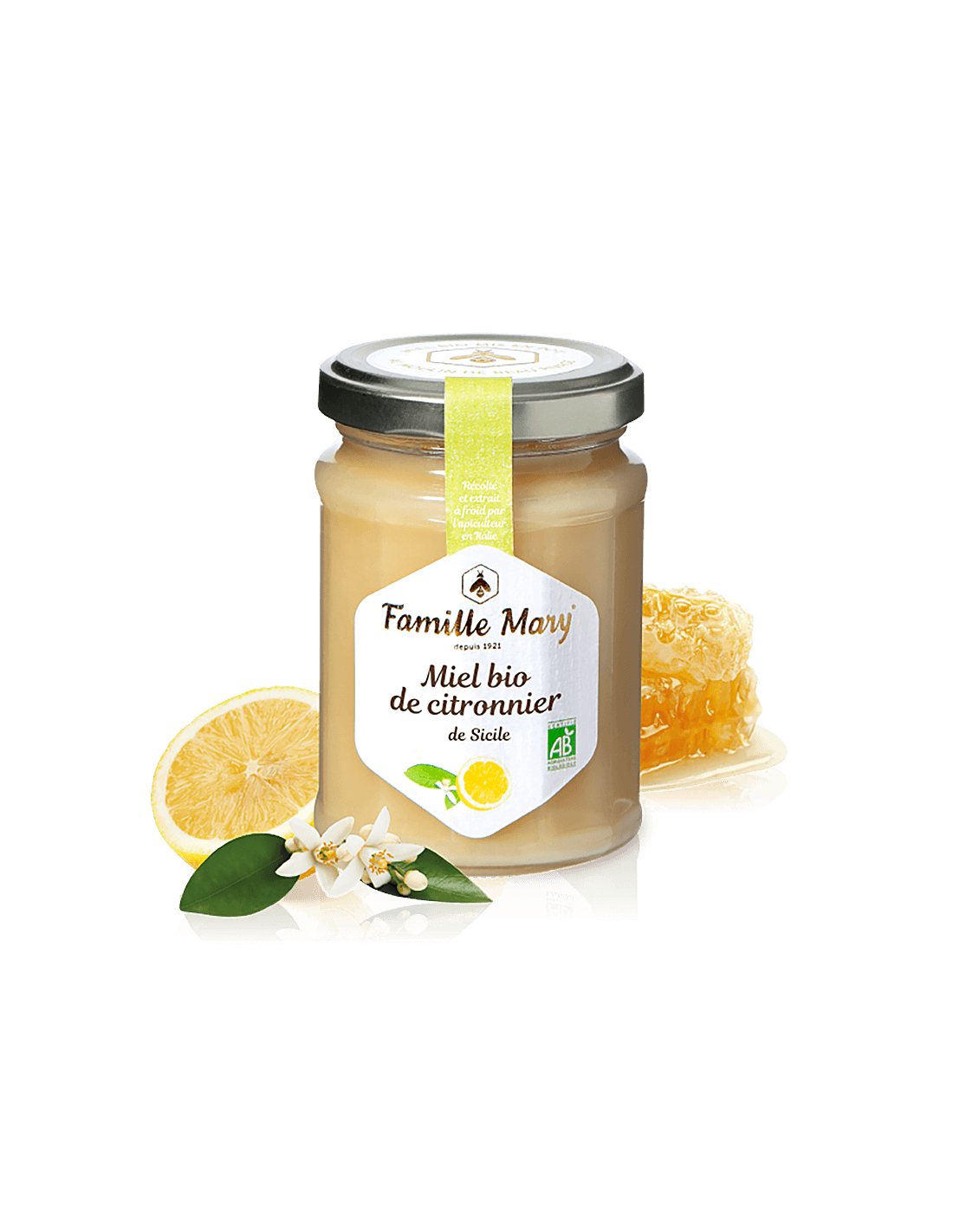 Organsko limonino drevo med - Miel Bio de Citronnier de Sicile, 230 g