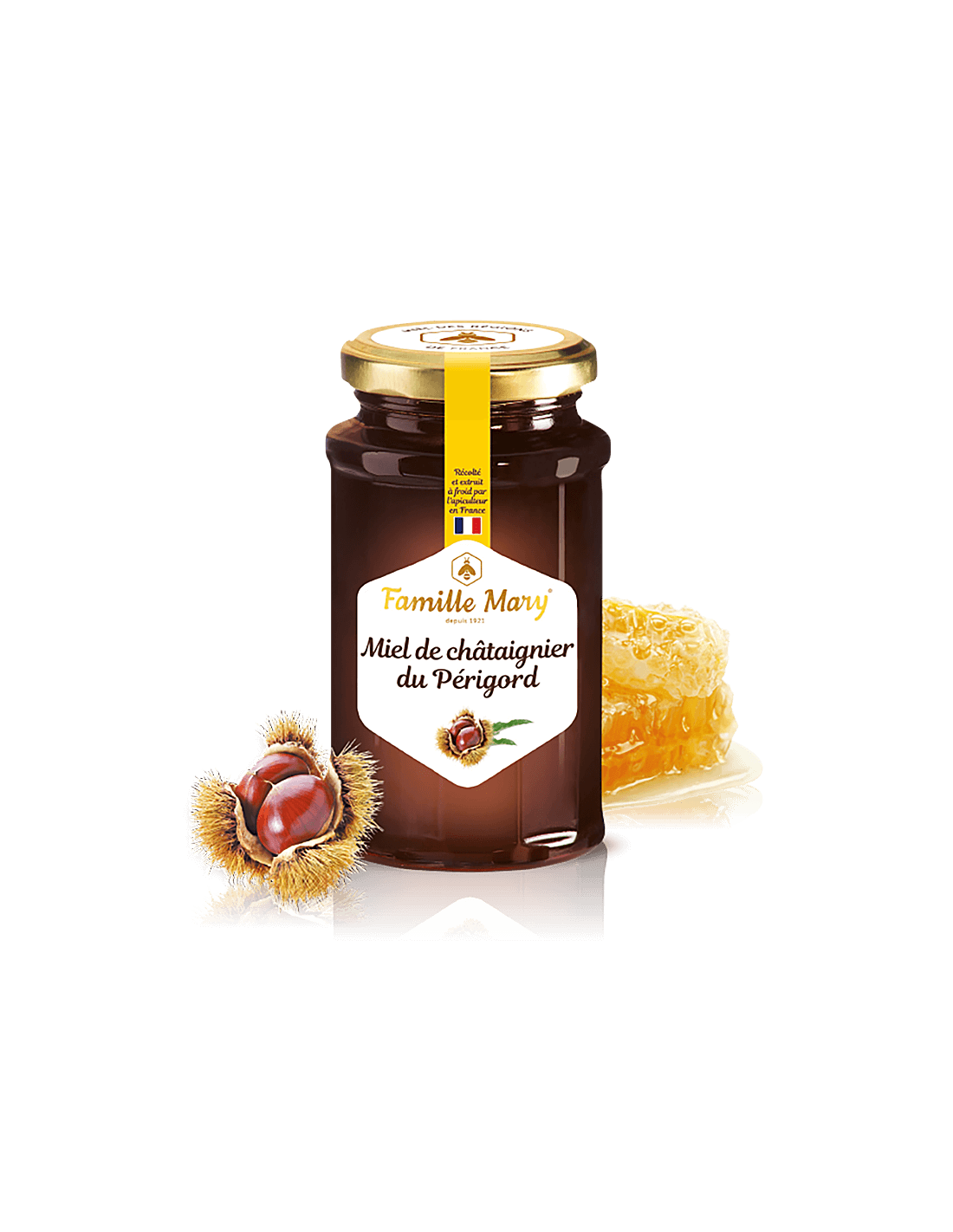 Miel de Châtaignier du Périgord/ francoski kostanjev med (užitni) iz Dordogne, 360 G Famille Mary