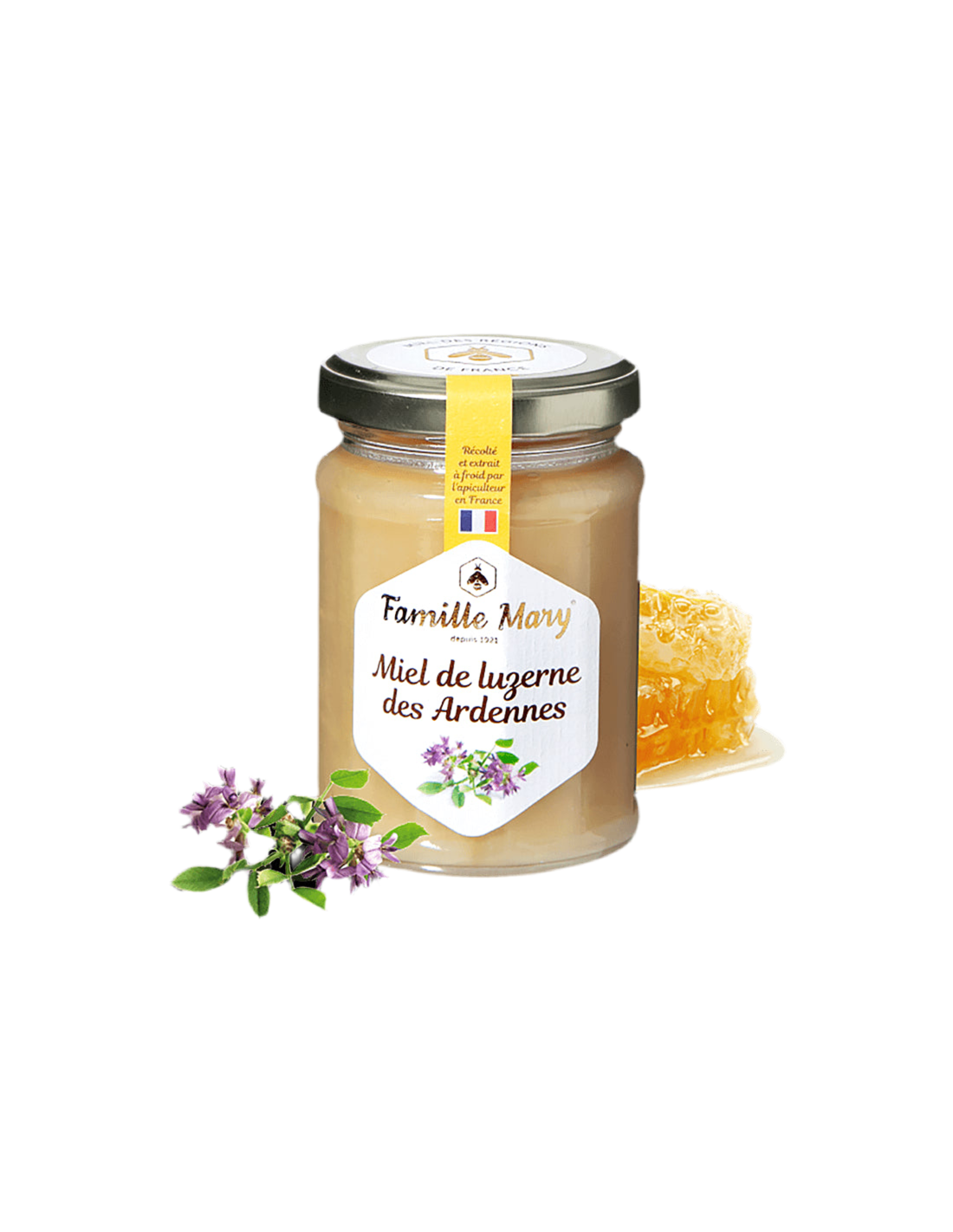 Miel de Luƺerne des Ardennes / Lucerne Honey, 230g Famille Mary