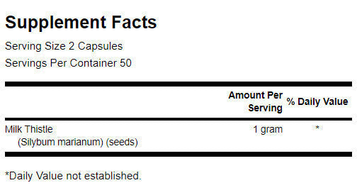 Mlek Thistle 500 mg - 100 kapsul