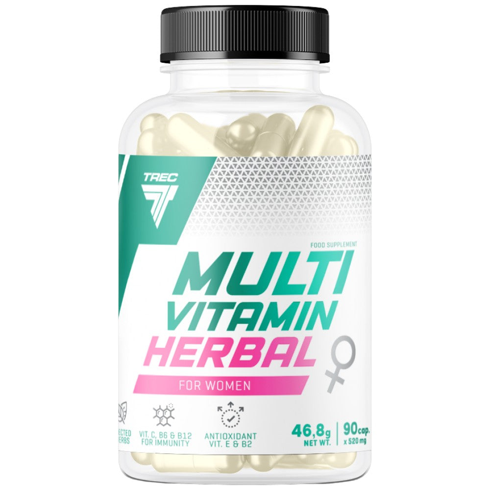 Multi -vitamin zelišča za ženske - 90 kapsul