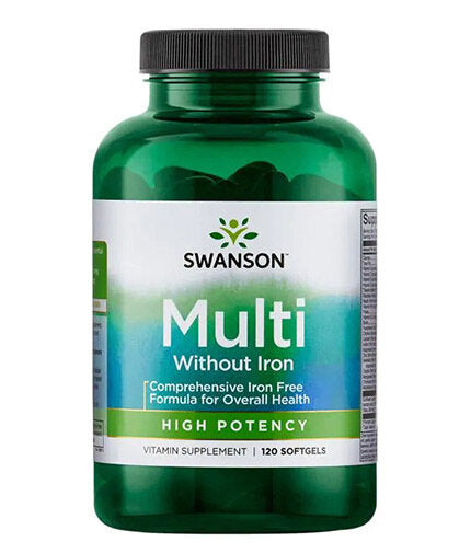 Multi brez železa | Visoka potencial - 120 gel kapsul
