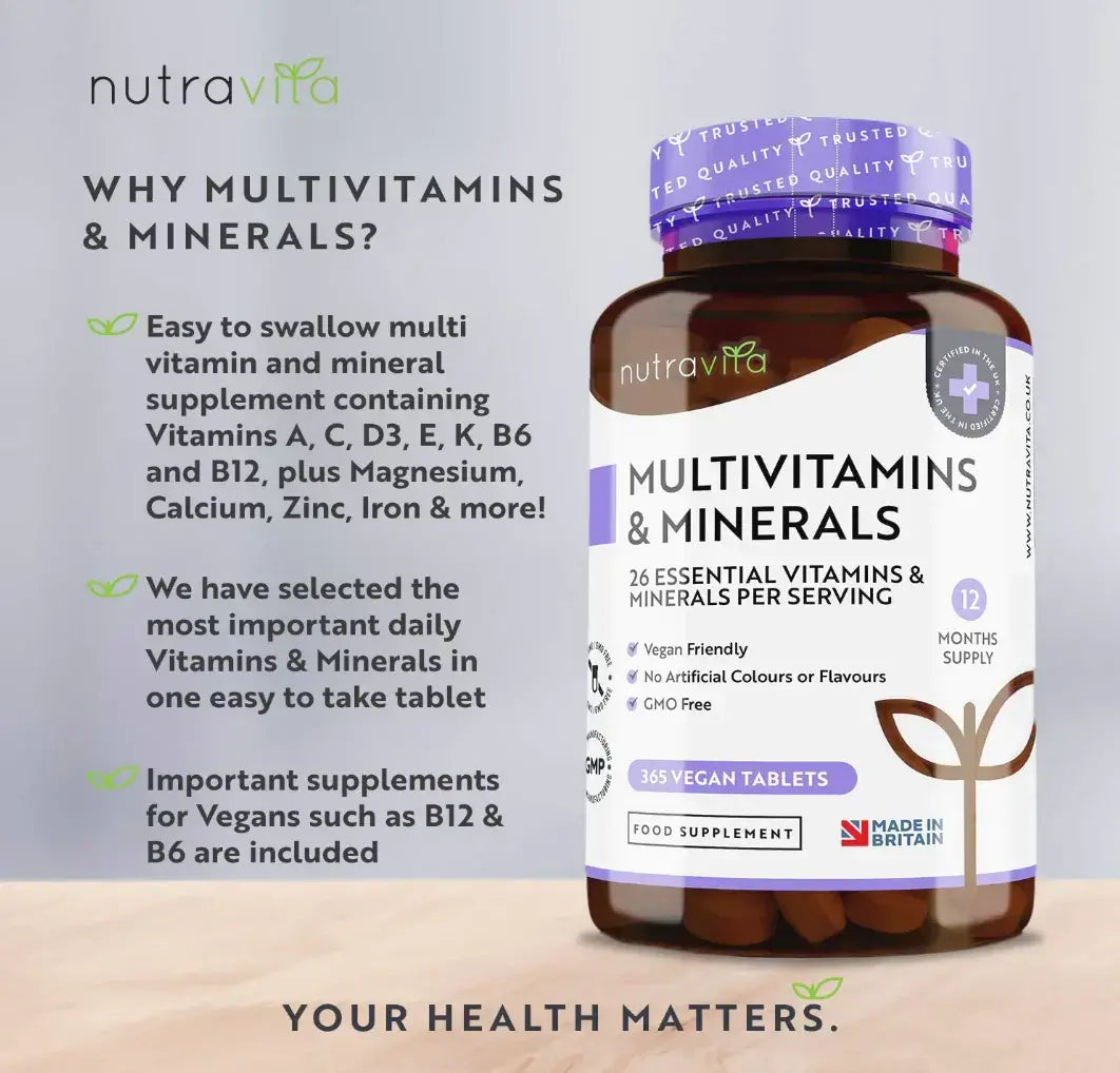 Multivitamini - 26 bistvenih sestavin /365 tablet, 365 dni/ <tc>Nutravita</tc>