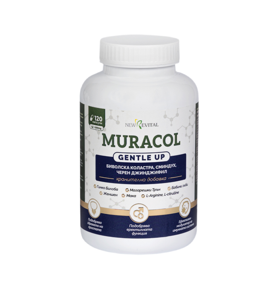 <tc>Muracol</tc> Gentle Up 120 kapsul (Prostata in erektilna funkcija)
