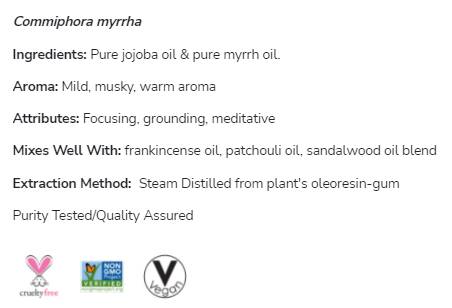 MELINJA MILRRH OLJA | Commifora myrrha - 30 ml