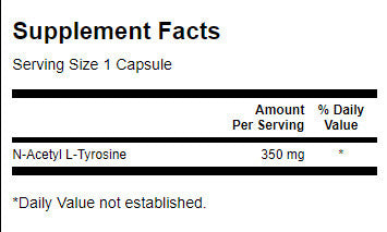 N-acetil L-tirozin 350 mg-60 kapsul