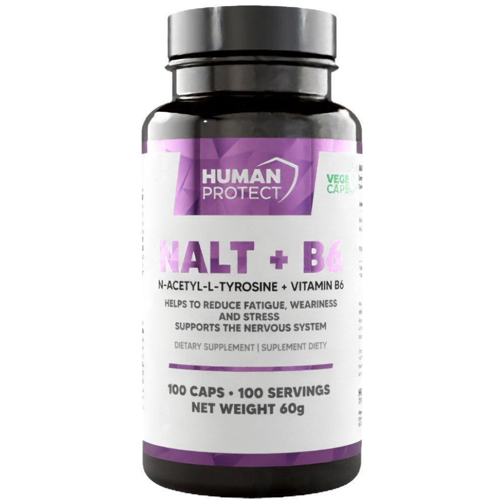 Nalt + b6 | 500 mg N-acetil L-tirozin-100 kapsul