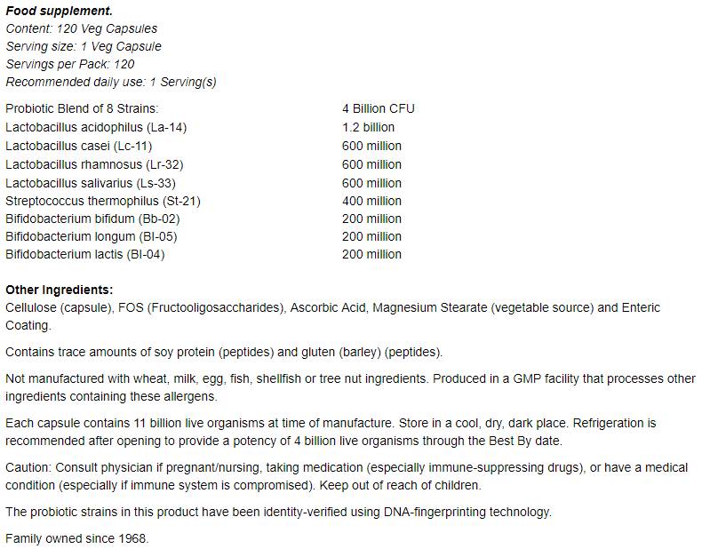 Gr8 -dophilus ™ - 60 kapsul