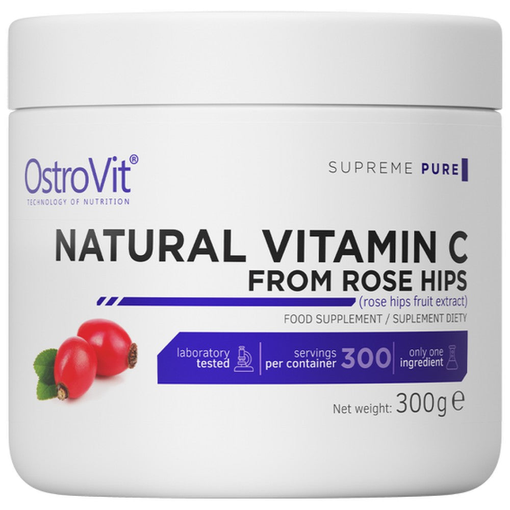 Naravni vitamin C v prahu / iz vrtnic 300 gramov