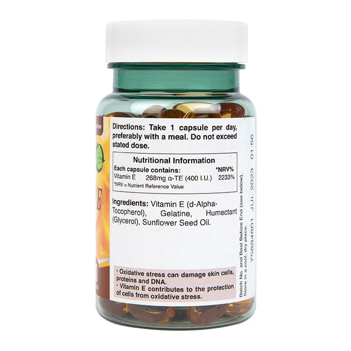 Naravni vitamin E 400 iu - 90 kapsul