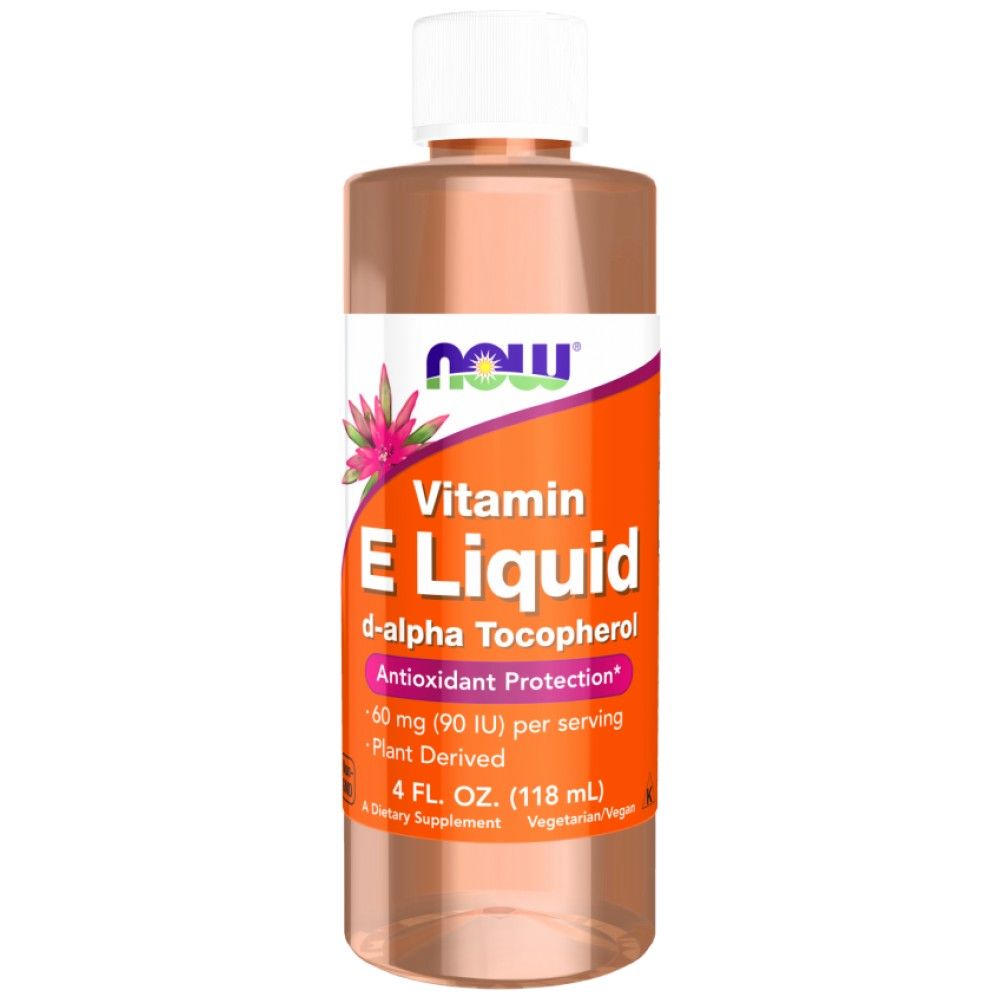 Naravna vitamin E tekočina | D -alfa tokoferol - 118 ml
