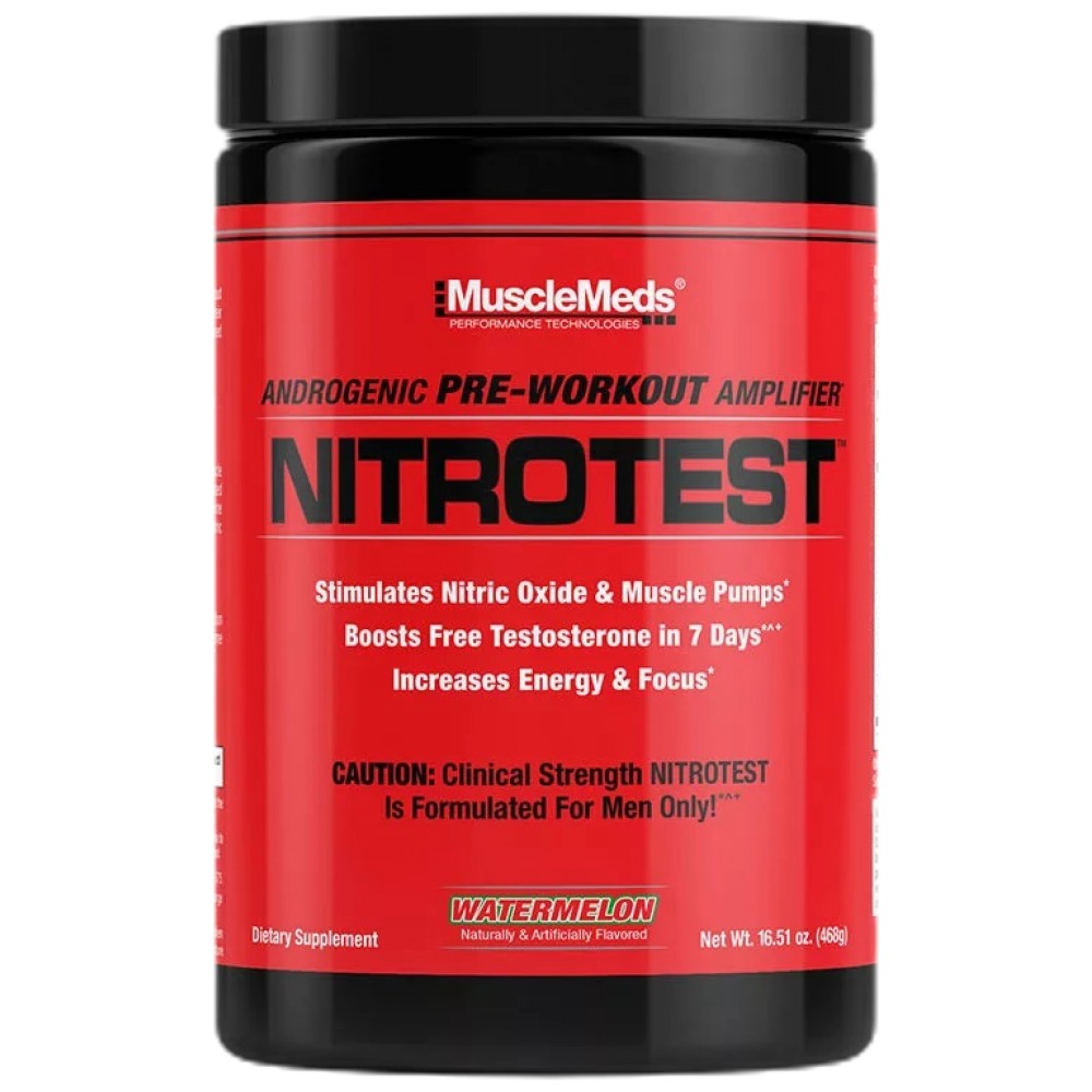 Nitrotest | Androgeni pred vadbo 468 gramov