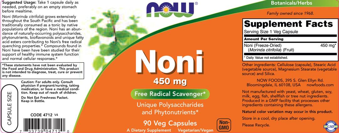 Noni 450 mg - 90 kapsul
