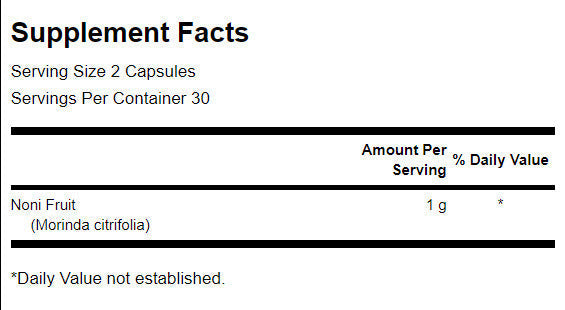 Noni 500 mg - 60 kapsul