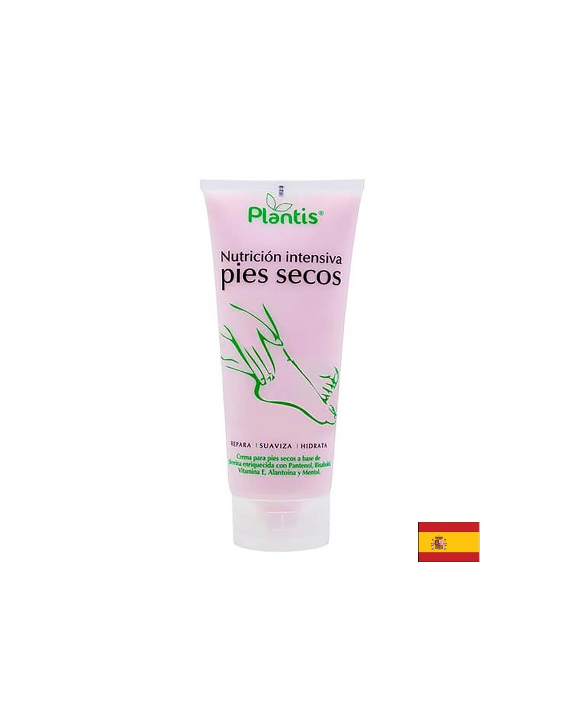 Za suhe in razpokane pete (intenzivna nega) - vlažilna krema - Nutricion intenzive pite Ecos Plantis® - 200 ml