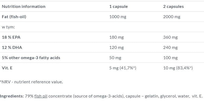 Omega 3 /35% 60 kape. Olympus