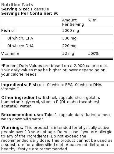 Omega 3 močne - 90 gel kapsule