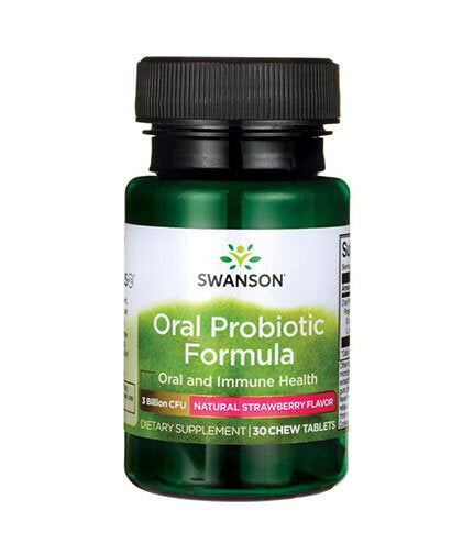 Peroralna probiotična formula - Naravna jagoda - 30 žvečilnih tablet