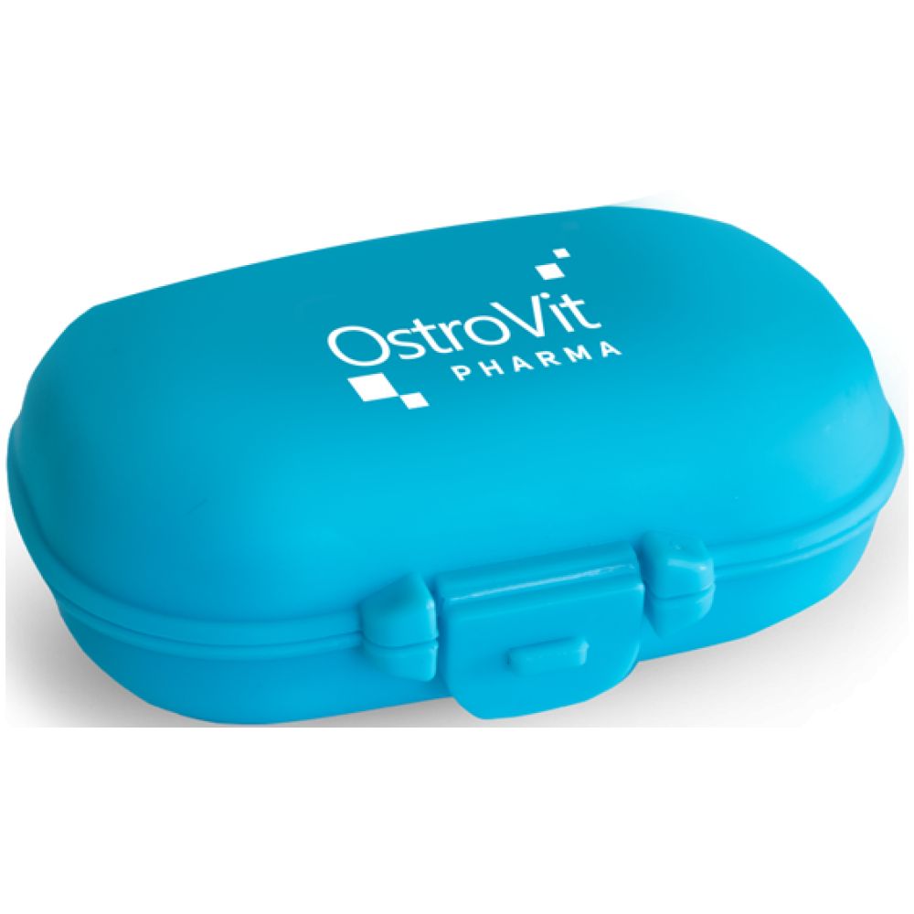<tc>OstroVit</tc> Pillbox / Škatla za kapsule / Modra