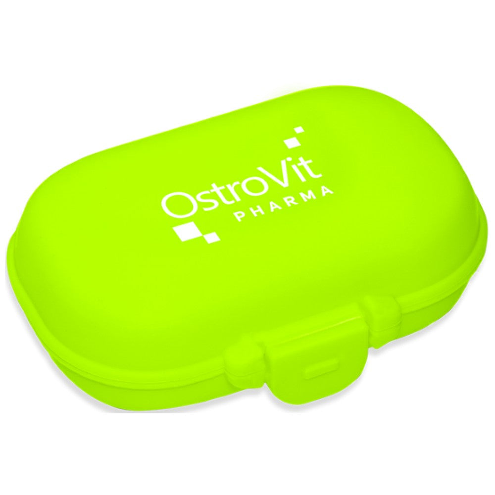 <tc>OstroVit</tc> Pillbox / Škatla za kapsule / Neon Green