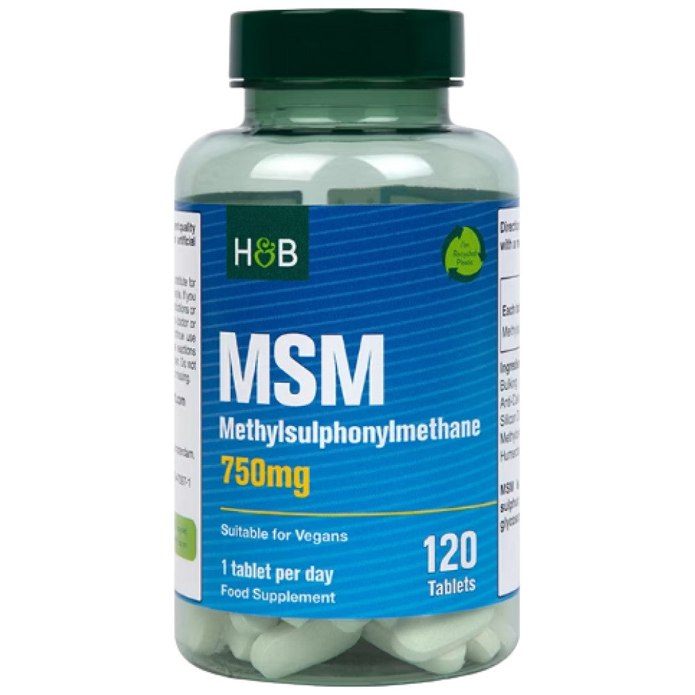 MSM / metilsulfonilmetan 750 mg - 120 tablet