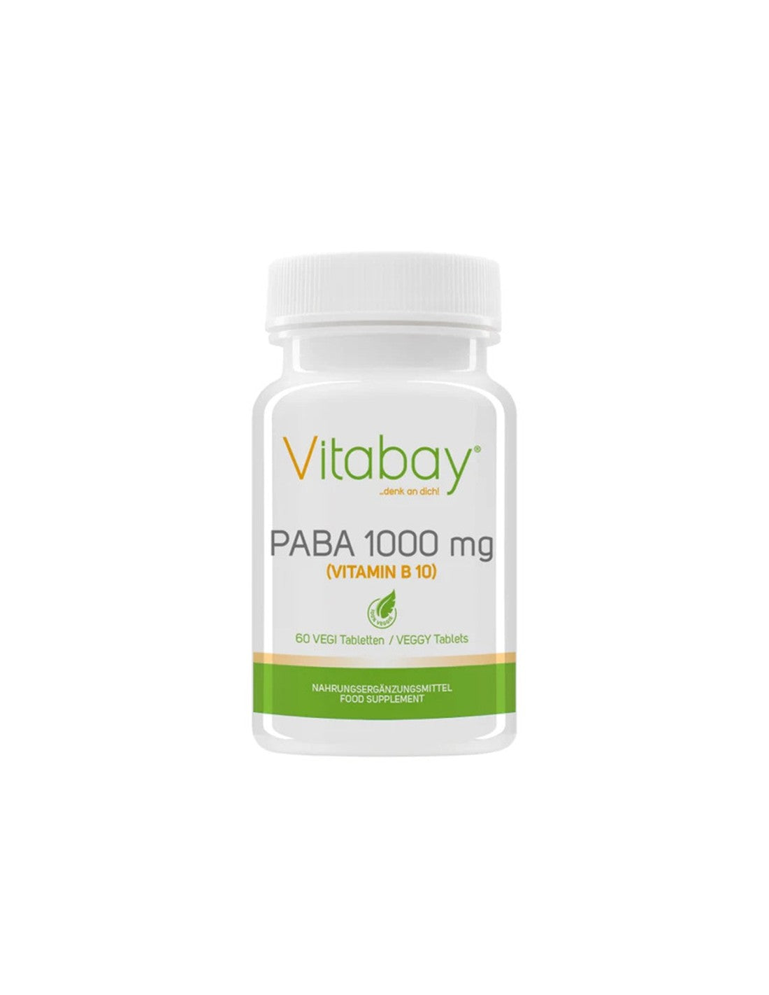 Paba (vitamin B10) - paraaminobenzojska kislina, 1000 mg x 60 tablete