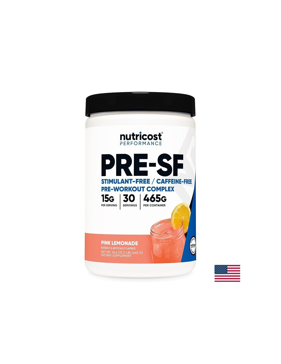 Pred vadbo kompleks pred SF, 450 g v prahu, z roza okusom limonade, 30 doz